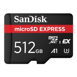 Карта памяти Sandisk microSD Express Card 512Gb для Nintendo Switch 2
