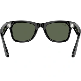 Умные очки Ray-Ban Wayfarer Shiny Black/G-15 (RW4006) M Green