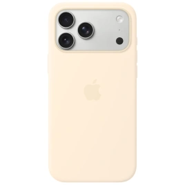 Чехол Apple Silicone Case with MagSafe для iPhone 17 Pro Max Vanilla