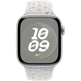 Ремешок Apple Watch 42mm Purple Platinum Nike Sport Band S/M (MYJM3)