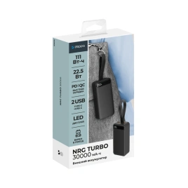 Внешний аккумулятор Deppa NRG Turbo V2 30000 mAh 33639 Black