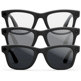 Умные очки Ray-Ban Wayfarer (Gen 2) Matte Black/Transitions (RW4012) L Grey
