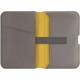 Картхолдер Uniq Lyden DS RFID-Blocking Magnetic Wallet Gray/Canary Yellow (LYDENDSMW-FGRYCYEL)