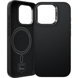 Чехол Benks ArmorPro Case built with Kevlar 600D для iPhone 16 Black