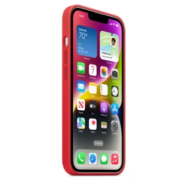 Силиконовый чехол Apple MagSafe для iPhone 14 (PRODUCT) RED