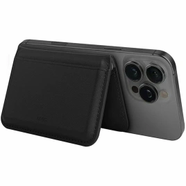 Картхолдер Uniq Lyden DS RFID-Blocking Magnetic Wallet Black/Flint Gray (LYDENDSMW-DBLKFGRY)