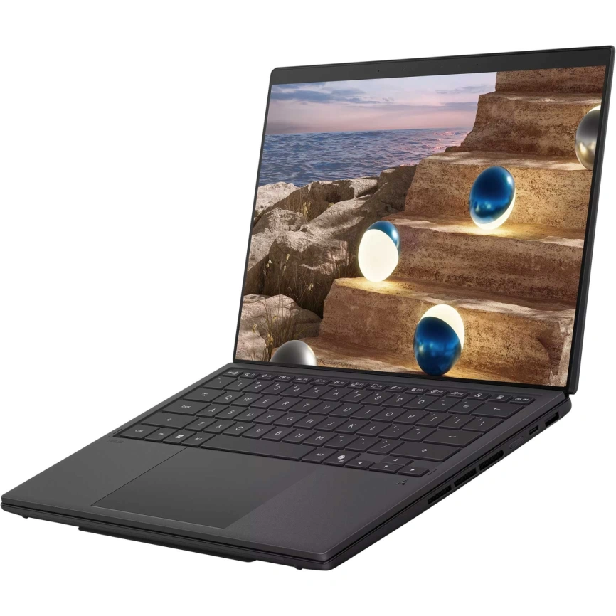 Ноутбук ASUS Zenbook Duo UX8407AA-SN537X 14 OLED/X9 378H Ultra/32GB/2TB SSD (90NB16V1-M00VT0) Moher Gray фото 1
