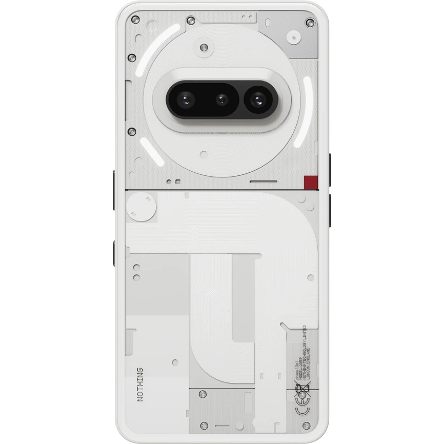 Смартфон Nothing Phone (3A) 12/256Gb White фото 3
