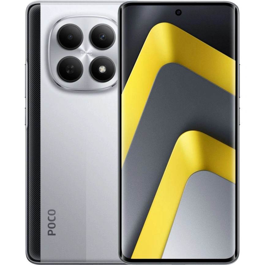 Смартфон Xiaomi Poco M8 5G 8/256Gb Silver EAC фото 1