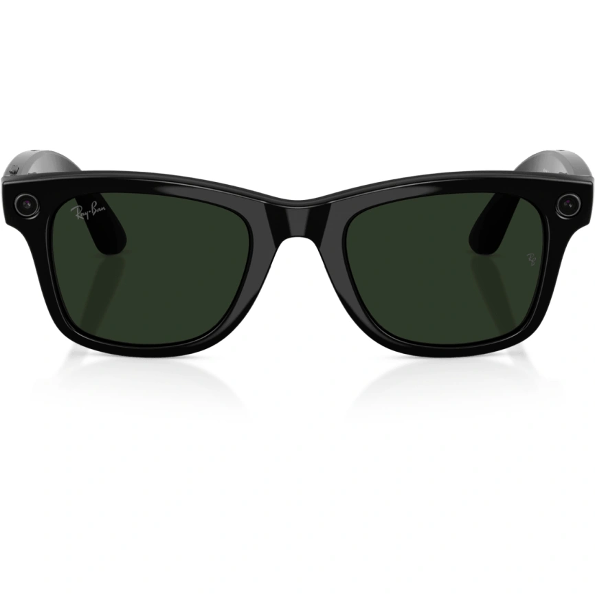Умные очки Ray-Ban Wayfarer (Gen 2) Shiny Black/Transitions (RW4012) L Graphite Green фото 7