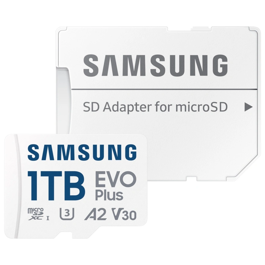 Карта памяти Samsung EVO Plus 1TB MicroSDXC Class 10/UHS-I U3 (MB-MC1T0SA) фото 1