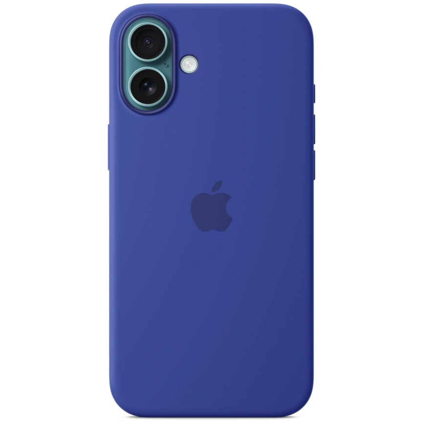 Чехол Apple Silicone Case with MagSafe для iPhone 16 Plus Ultramarine фото 3
