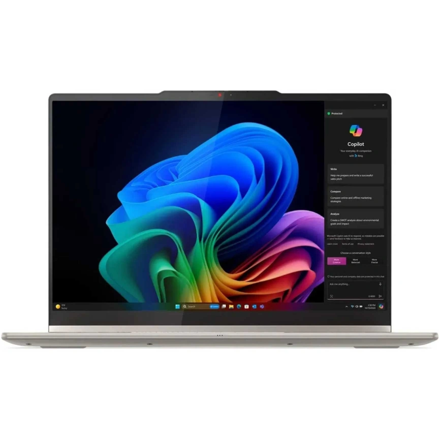 Ноутбук Lenovo Yoga 7 14AKP10 14 OLED/ R7 AI 350/24GB/1TB SSD (83JR0061RK) Seashell фото 2