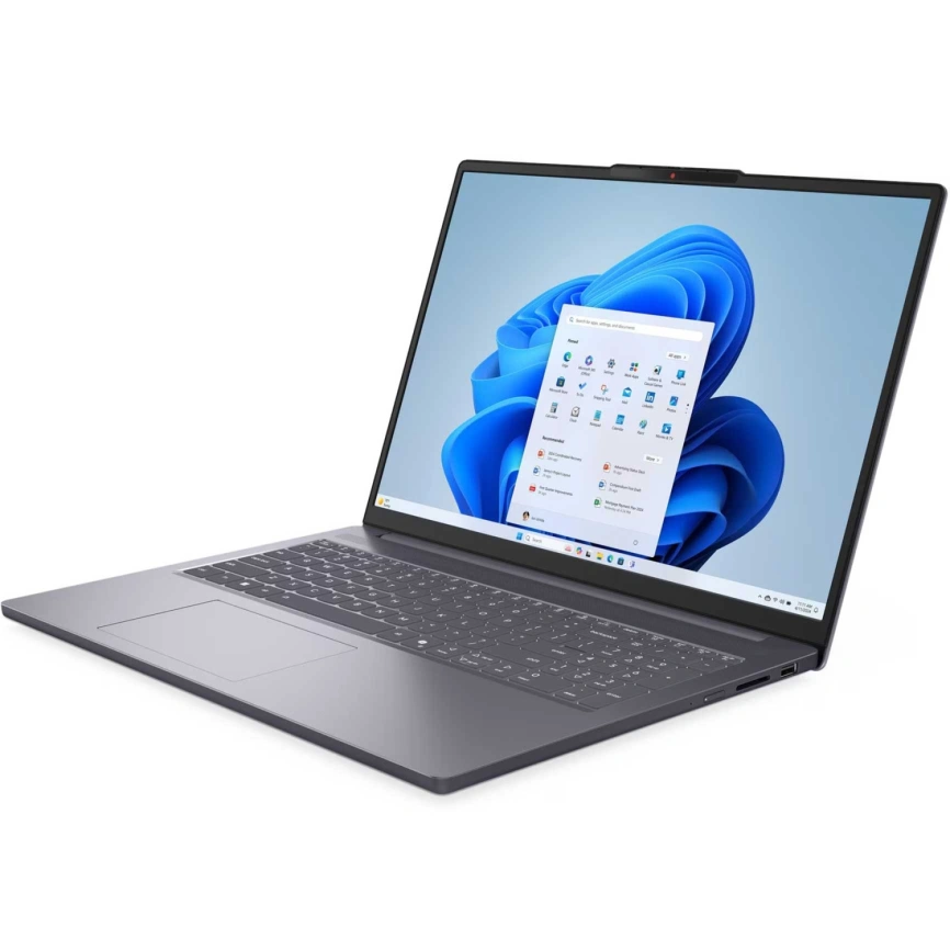 Ноутбук Lenovo IdeaPad Slim 3 16ARP10 16 IPS/ R5-150/16GB/512GB SSD (83K800B8RK) Luna Grey фото 2