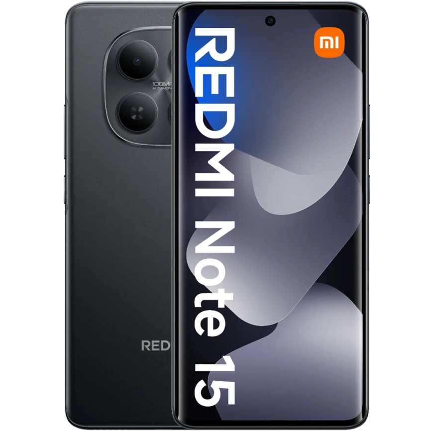 Смартфон Xiaomi Redmi Note 15 4G 6/128Gb Black Global Version фото 1