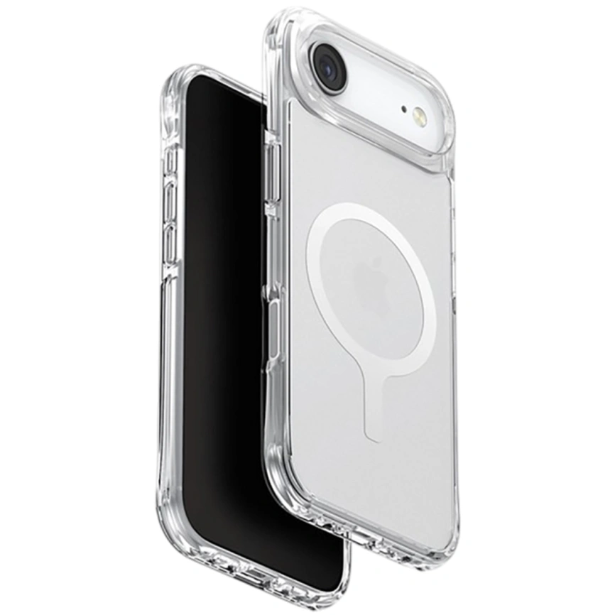 Чехол Uniq LifePro Xtreme Anti-Fingerprint Slim Hybrid Case with MagClick для iPhone Air Frost Clear/White фото 1