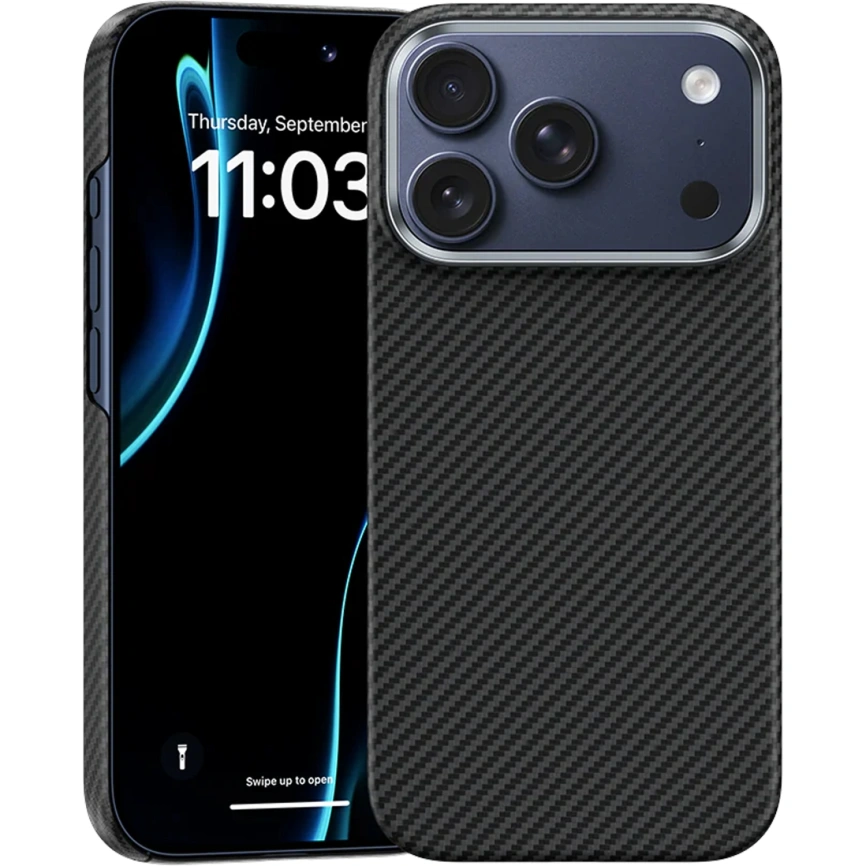 Чехол Benks ArmorAir Case built with Kevlar 600D для iPhone 17 Pro Black фото 3