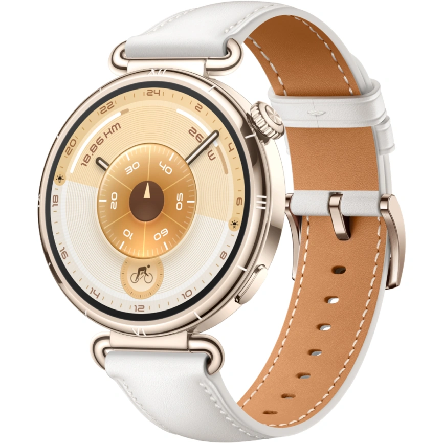 Смарт-часы Huawei Watch GT 6 41mm White/White Leather (55020FVV) фото 1