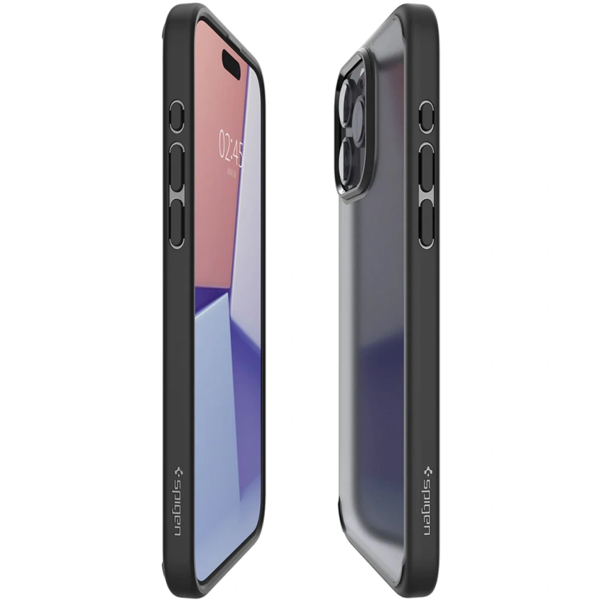 Чехол Spigen Ultra Hyibrid для iPhone 15 Pro (ACS06709) Frost Black фото 5