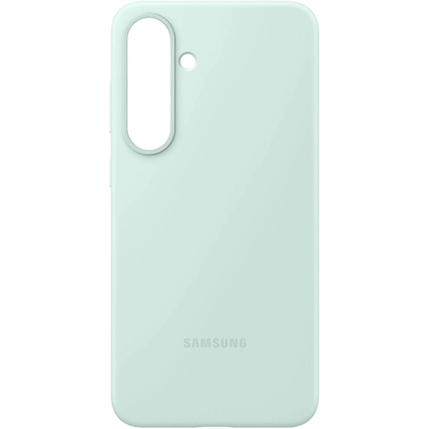 Чехол Samsung Silicone Case для Samsung Galaxy S25 Mint Green фото 1