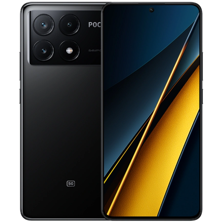 Смартфон Xiaomi Poco X6 Pro 5G 8/256Gb Black EAC фото 1
