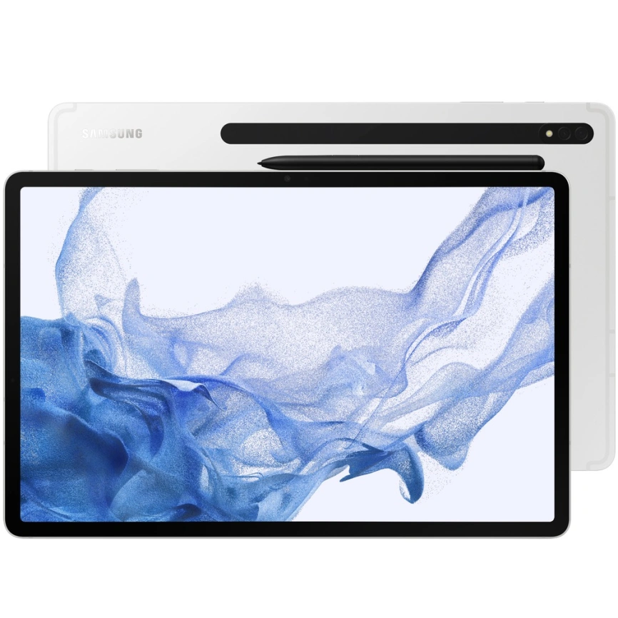 Планшет Samsung Galaxy Tab S8+ LTE 128Gb Silver (SM-X806) фото 1