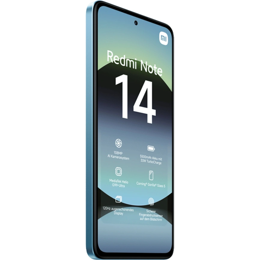 Смартфон Xiaomi Redmi Note 14 4G 8/128Gb (NFC) Ocean Blue EAC фото 5