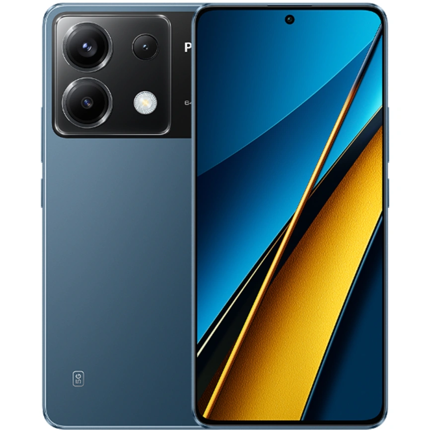 Смартфон Xiaomi Poco X6 5G 12/512Gb Blue Global Version фото 1