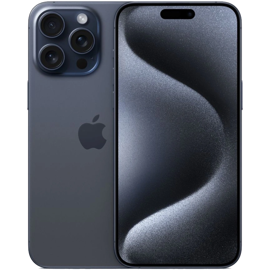 Смартфон Apple iPhone 15 Pro Dual Sim 128Gb Blue Titanium фото 1