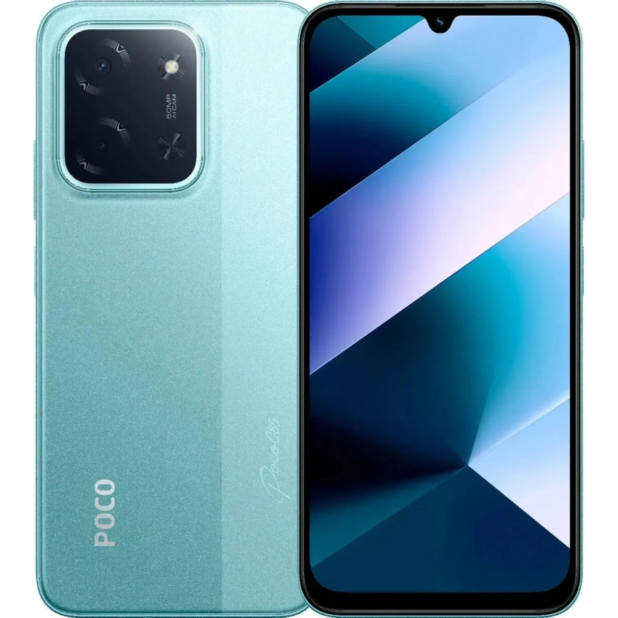 Смартфон Xiaomi Poco C85 6/128Gb Green Global Version фото 1
