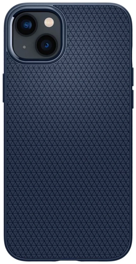 Чехол Spigen Liquid Air для iPhone 14 (ACS05038) Navy Blue фото 3