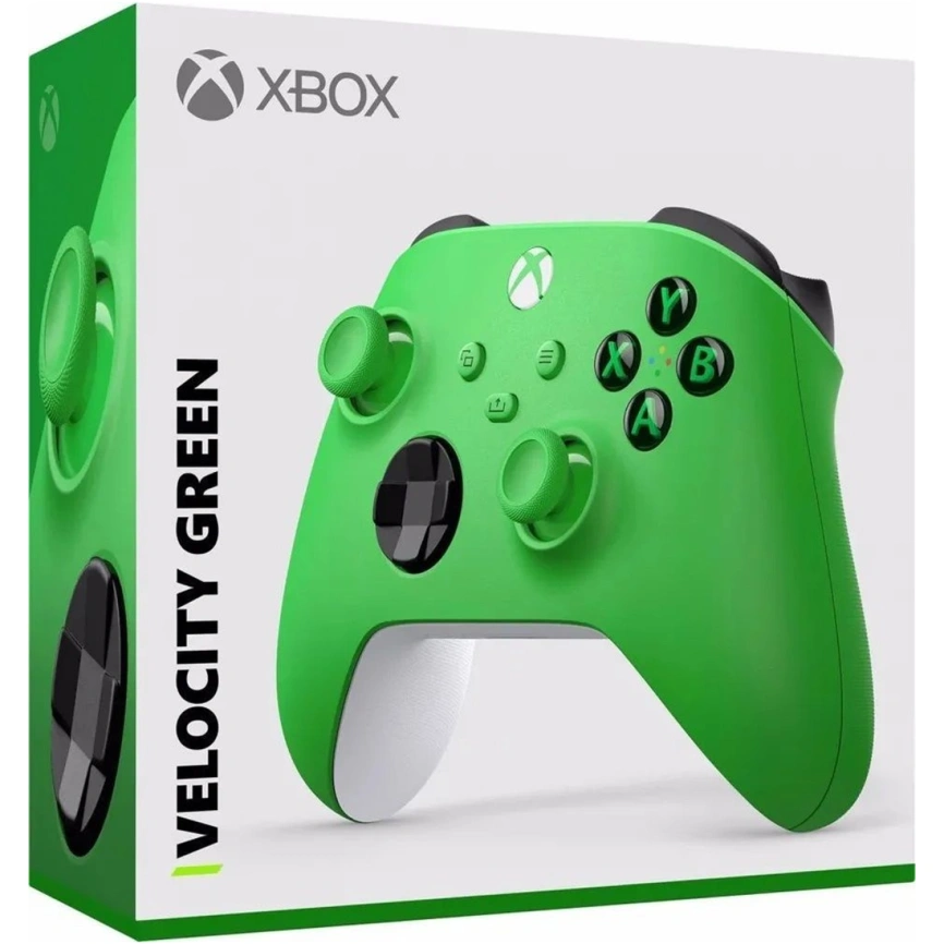 Джойстик беспроводной Microsoft Xbox Series Velocity Green фото 5