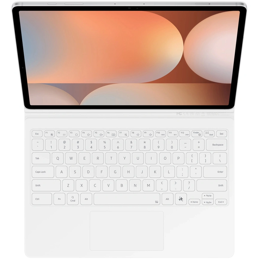 Чехол-клавиатура Samsung Book Cover Keyboard AI Key для Galaxy Tab S10 Plus/S9 Plus/S9 FE Plus White (EF-DX825UW) фото 6